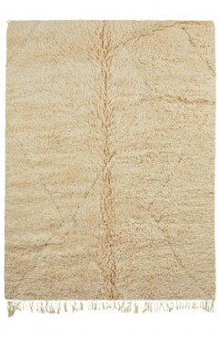 Plain Off White Diamond Rug 2965