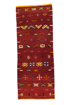 Red Kilim 1418
