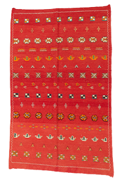 Red Kilim 1574