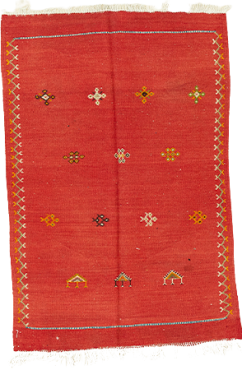 Red Kilim 1709