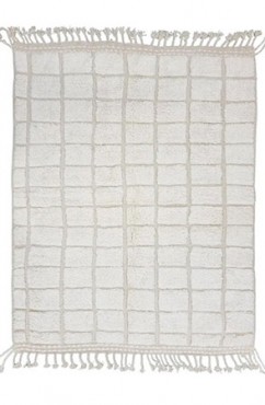 Textured Checkered Rug 2676