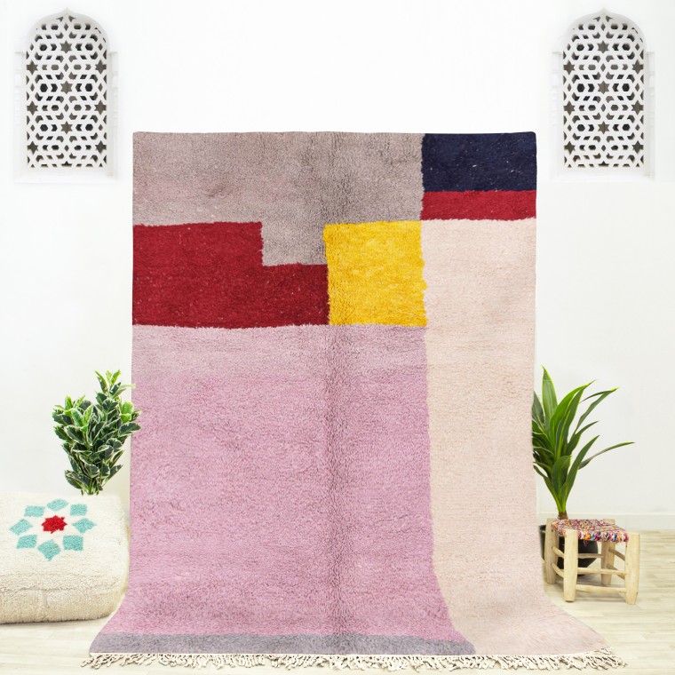 Soothing Colorful Abstrcat Rug 2983