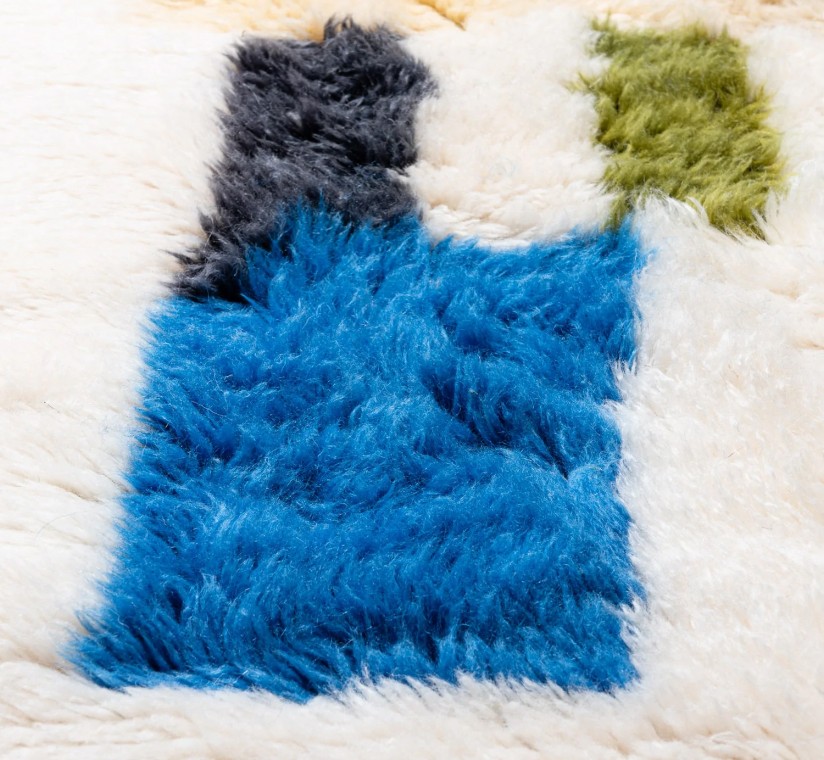 Beni ourain rugs, Upside Down Rug 2574