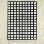 Black Chequerboard Rug 2231