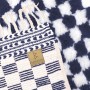 Blue Checkered Rug 1981