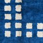 Blue Framed Checkerboard Rug 2136