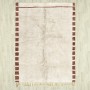 Brown and White Checker Rug 2632