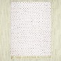 White Moroccan Dotted Rug 2472