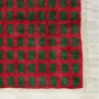 Emerald Green Intersected Rug 2412