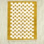 Golden Chessboard Rug 2107