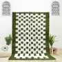 Green Chessboard Rug 2095