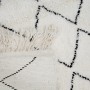 Imperfect Black and White Lozenges Rug 2908