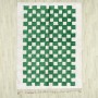 Jungle Green Mono Chessboard Rug 2174