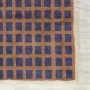 Navy Blue Crooked Rug 2316