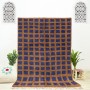 Navy Blue Crooked Rug 2316