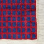 Navy Blue Intersected Rug 2408