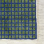 Olive Green Woven-Net Rug 2263